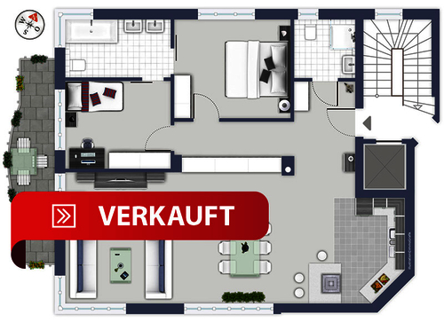 3 Zimmer - Eigentumswohnung Starnberg-Söcking