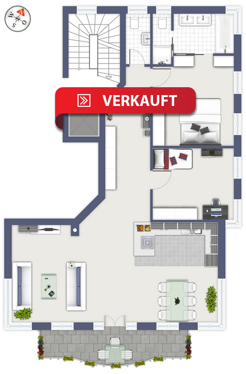 3 Zimmer - Eigentumswohnung Starnberg-Söcking mit Balkon